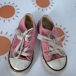 Converse Kids Sneakers in Pink and White